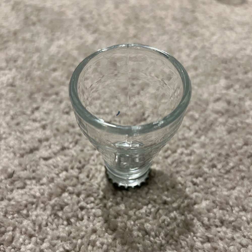 33. Bottle Top Shot Glass